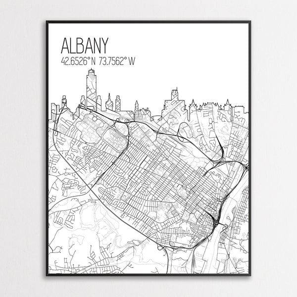 Albany Map