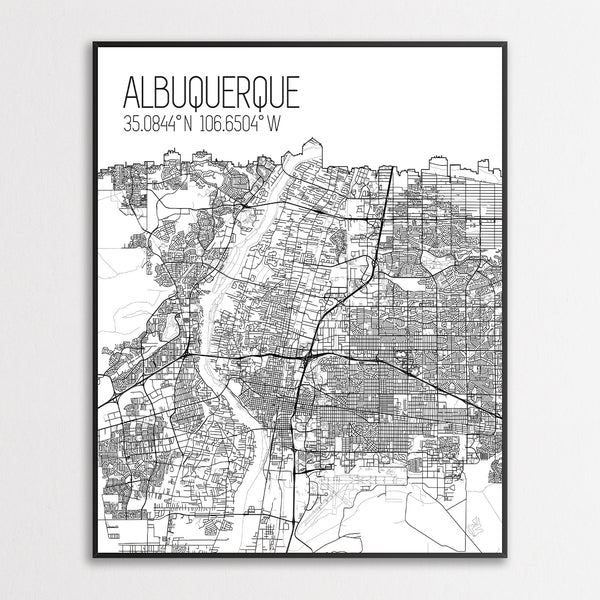 Albuquerque Map